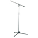 K&M 210/9 Tripod Microphone Stand with Telescoping Boom (Black)