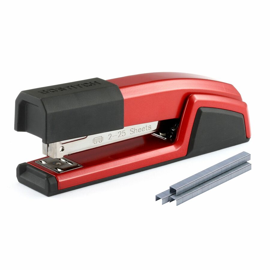 Bostitch Epic Antimicrobial Office Stapler - 25 Sheets BOSB777RED