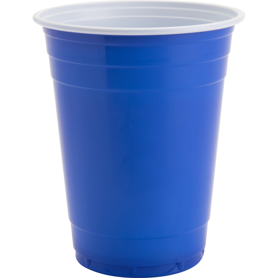 16 oz Plastic Party Cups by Genuine Joe GJO11251