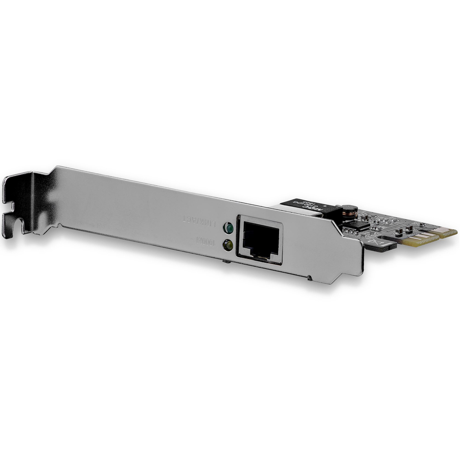 StarTech.com 1 Port PCI Express PCIe Gigabit Network Server Adapter NIC ...