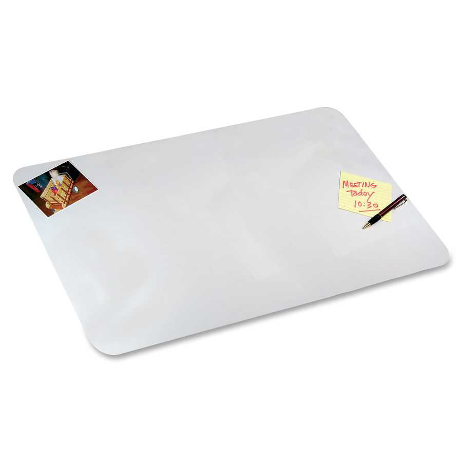 Artistic Eco Clear Microban Desk Pads 36 Width Poly Clear