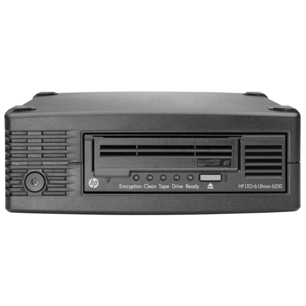 HPE StoreEver LTO-6 Ultrium 6250 SAS External Tape Drive - 6.25TB Compressed (EH970A)