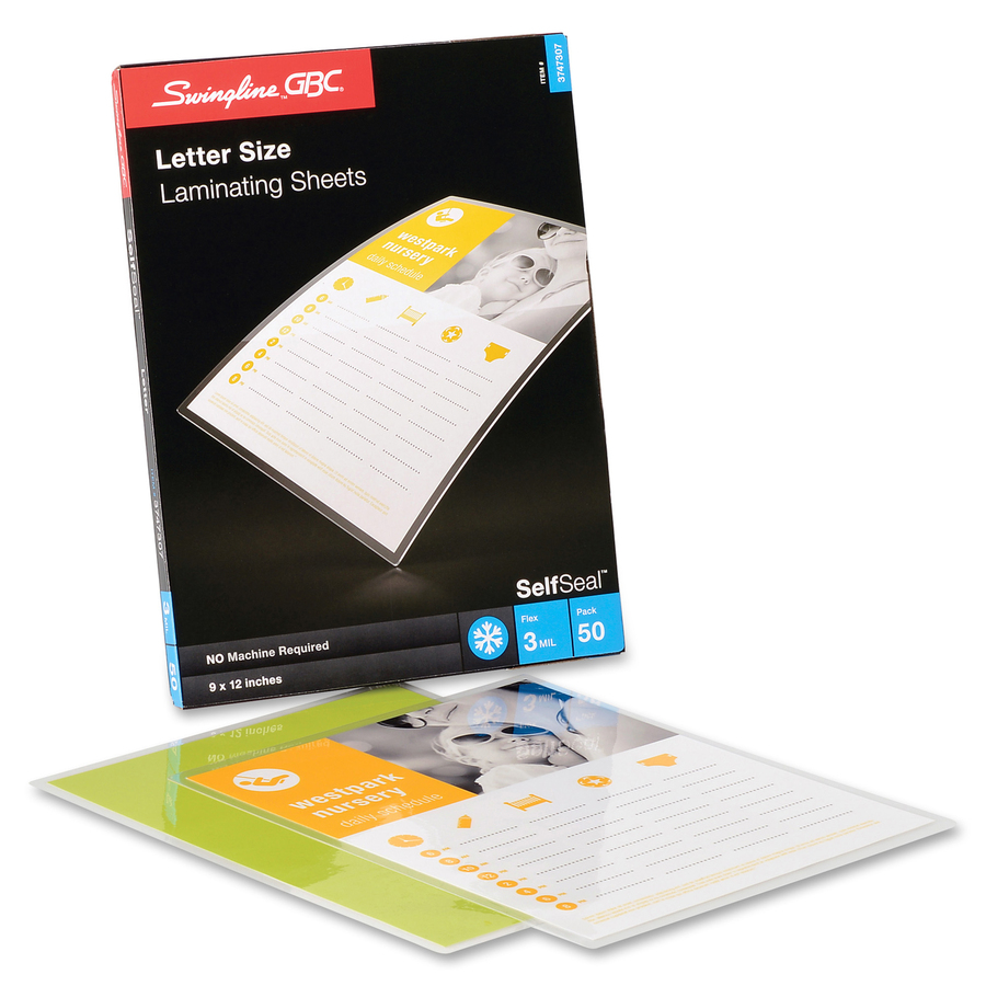 How to Use Fellowes Self-Adhesive Letter Size Laminating Pouches 