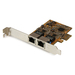 STARTECH Dual Port Gigabit PCI Express Server Network Adapter Card (ST1000SPEXD3)