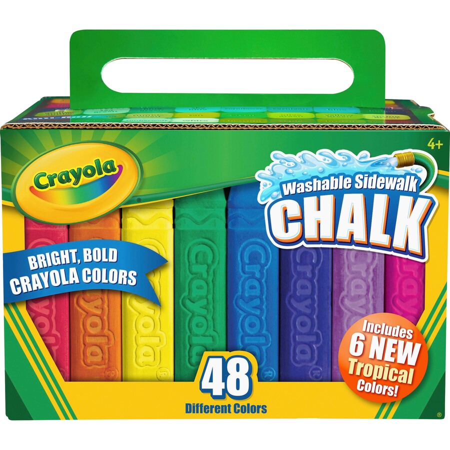 Crayola, 1 Pack of 12 chalk, White
