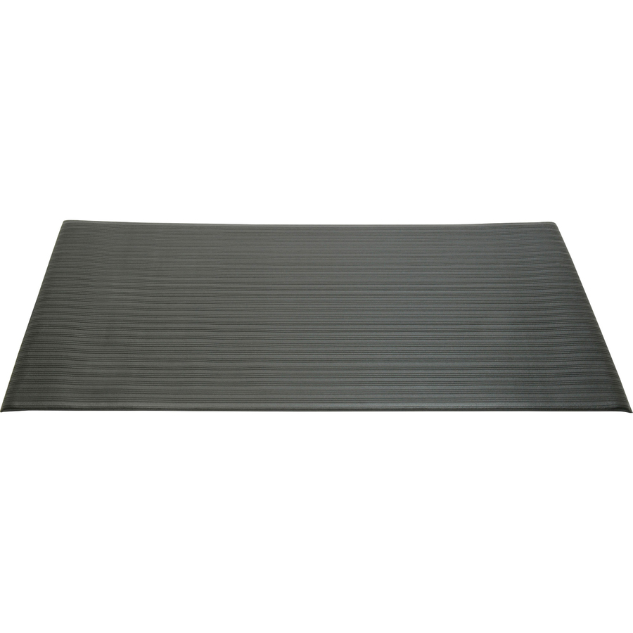Guardian Pro Top Anti-Fatigue Mat, PVC Foam/Solid PVC, 24 x 36, Black