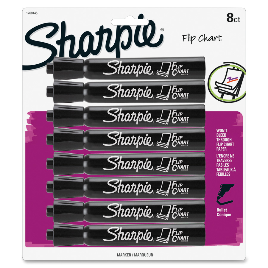 Buy Bulk: Sharpie Flip Chart Markers, Bullet Tip, Assorted Colors