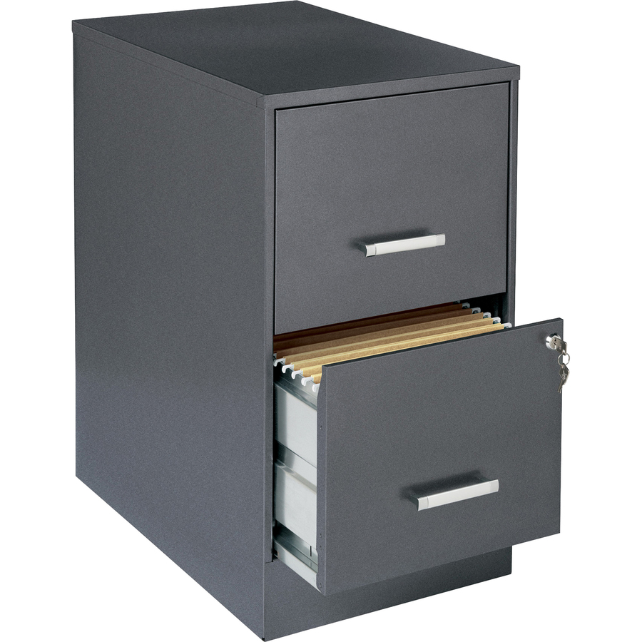 Lorell Soho 22 2 Drawer File Cabinet 14 3 X 22 X 26 7 2 X