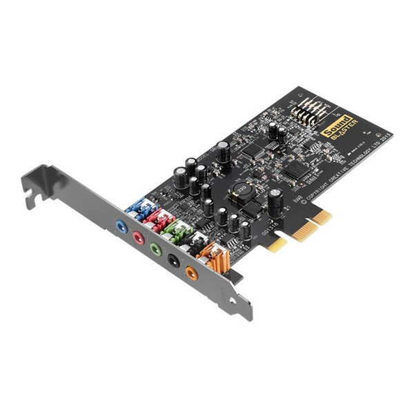 CREATIVE Sound Blaster Audigy FX 5.1 - PCI-E Sound Card