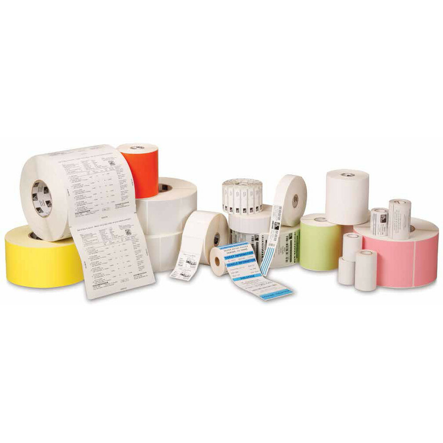 Label, Polypropylene, 2x1.25in (50.8x31.8mm); DT, PolyPro 4000D, High Performance Coated, All-Temp Adhesive, 0.75in (19.1mm) core, 380/roll, 12/box, Printed