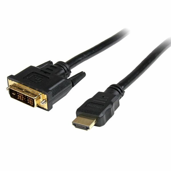 STARTECH Cable HDDVIMM3 3feet HDMI to DVI-D Cable Male/Male Black