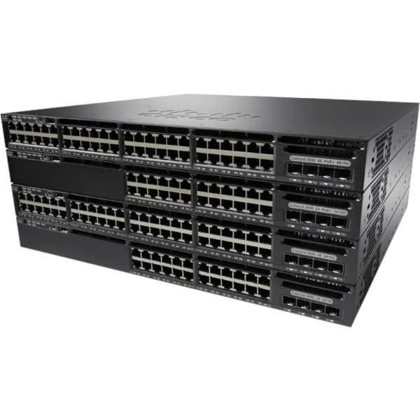 Cisco Catalyst 3650-48TS Ethernet Switch - LAN Base