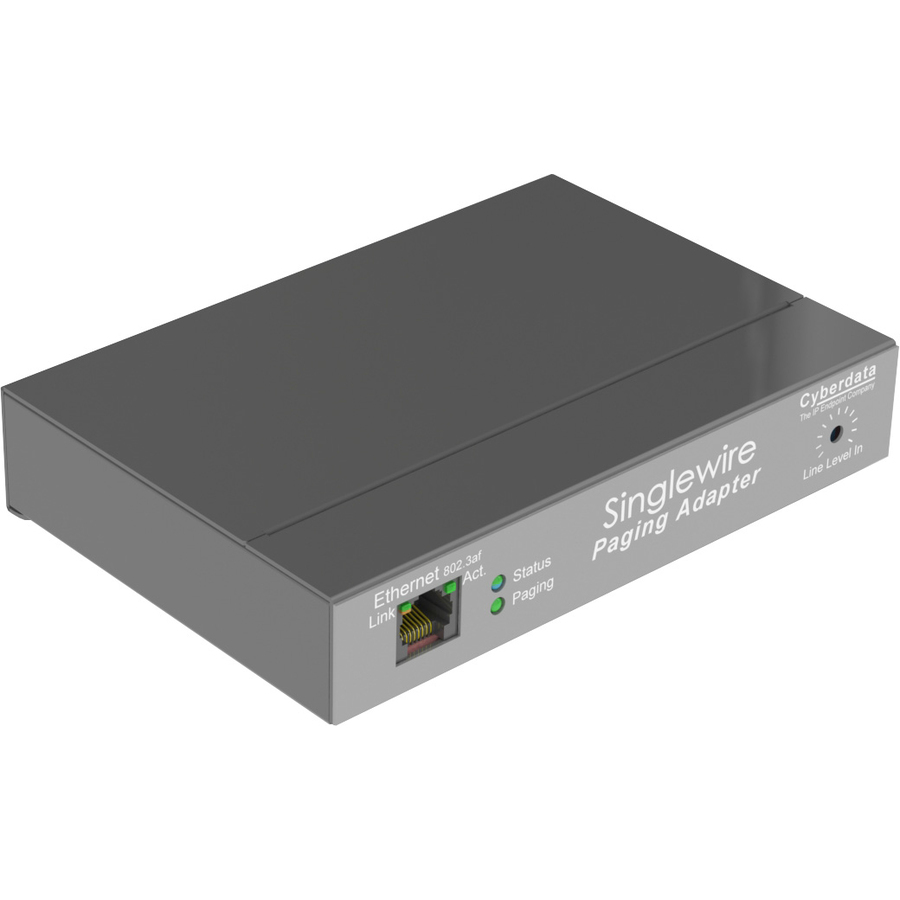 CyberData 011280 Singlewire-enabled paging adapter for security and voice notification integration