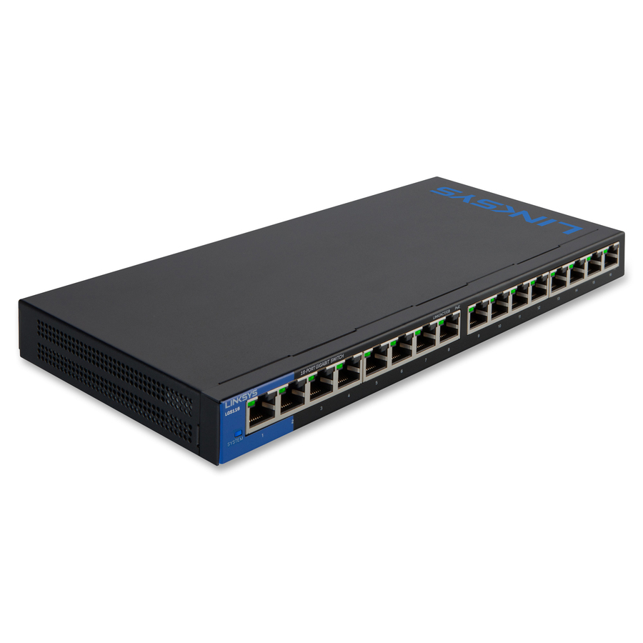 24-Port 10/100/1000Mbps Gigabit Ethernet Network Switch - Desktop/Wall