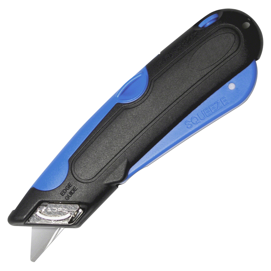 Slice Auto-Retractable Box Cutter Color: Black/Green:Facility Safety and