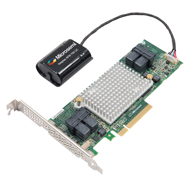 Adaptec RAID 81605ZQ 16-Channel RAID Controller (2281600-R) 12Gb/s PCIe