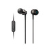 SONY MDR-EX15AP In-Ear EX Monitor Headphones with Mic & Remote, Black | Smart Key App Compatible for Android Users