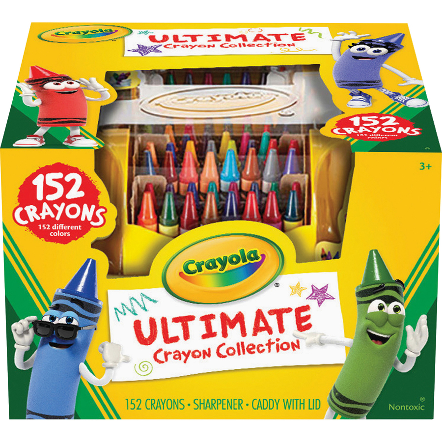 Crayola Ultimate Crayon Collection - Assorted Colors - 152/Box ...