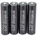 PANASONIC Eneloop PRO AAA 950mAh NiMH Rechargeable Battery 4 Pack (BK4HCCA4BA)