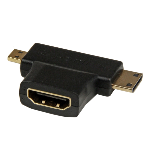 STARTECH HDMI 2-in-1 T-Adapter (HDACDFMM)