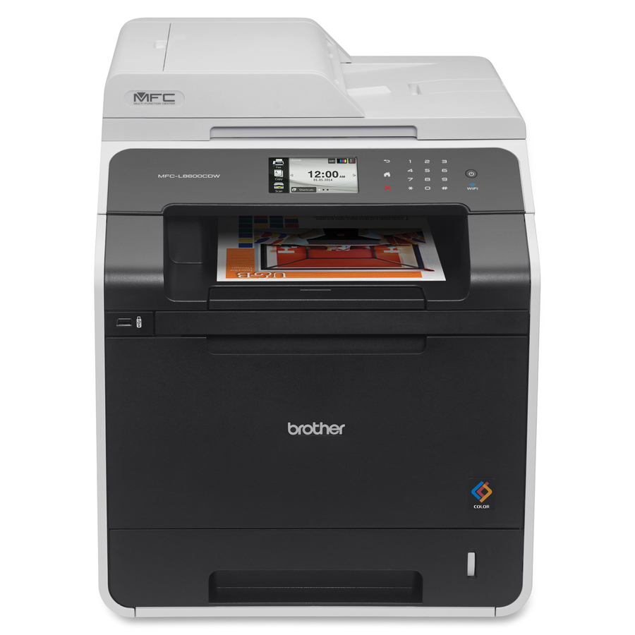 Brother MFC-L8600CDW Wireless Laser Multifunction Printer - Color
