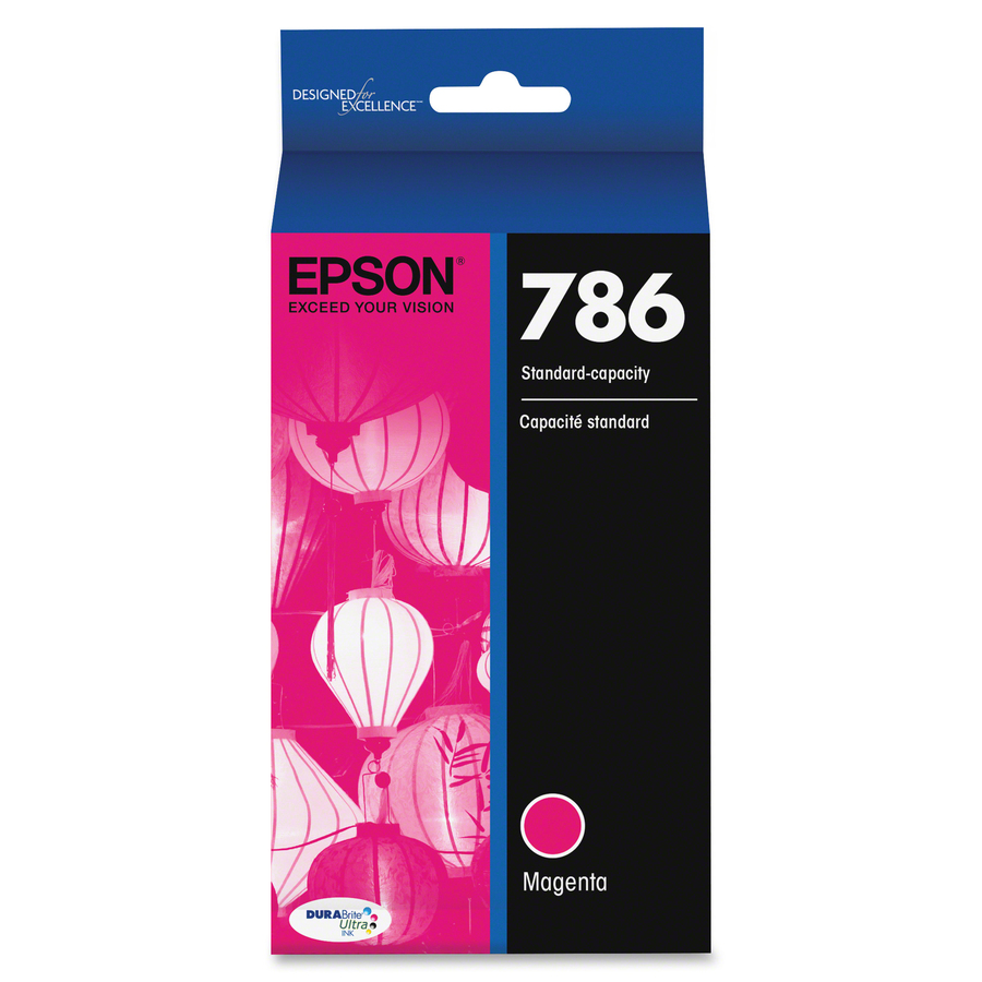 Epson Durabrite Ultra 786 Original Inkjet Ink Cartridge Magenta 1 Each Ink Cartridges 3678