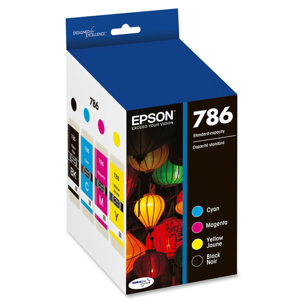 Epson 786 C/M/Y/K 4-Pack Ink Cartridges
