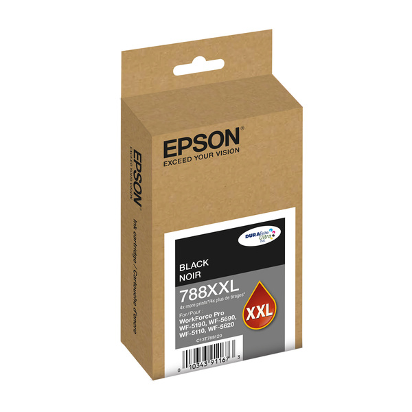 Epson 788XXL Black Extra High Capacity Ink Cartridge