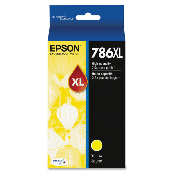 Epson 786XL High Capacity Yellow Ink Cartridge (T786XL420)