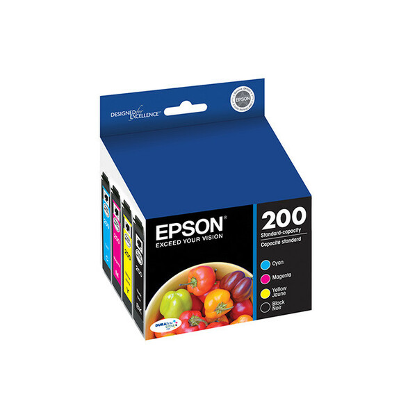 Epson 200 C/M/Y/K 4-Pack Ink Cartridges