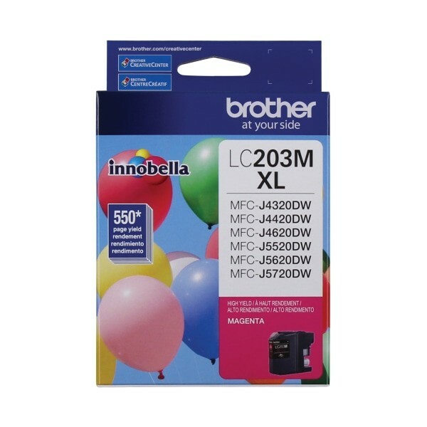 BROTHER LC203MS High Yield Magenta Ink Cartridge