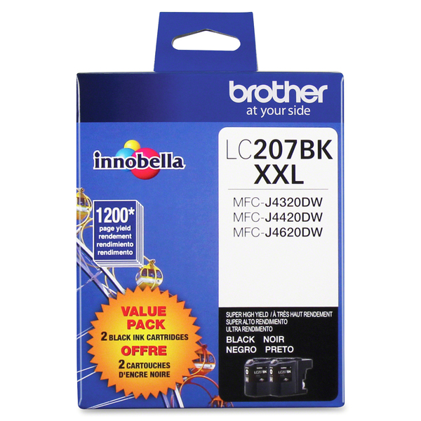 BROTHER LC-207 XXL Black Ink Cartridge