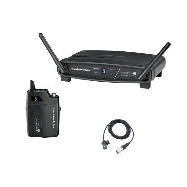 AUDIO TECHNICA ATW-1101/L System 10 Digital Wireless Lavalier Set