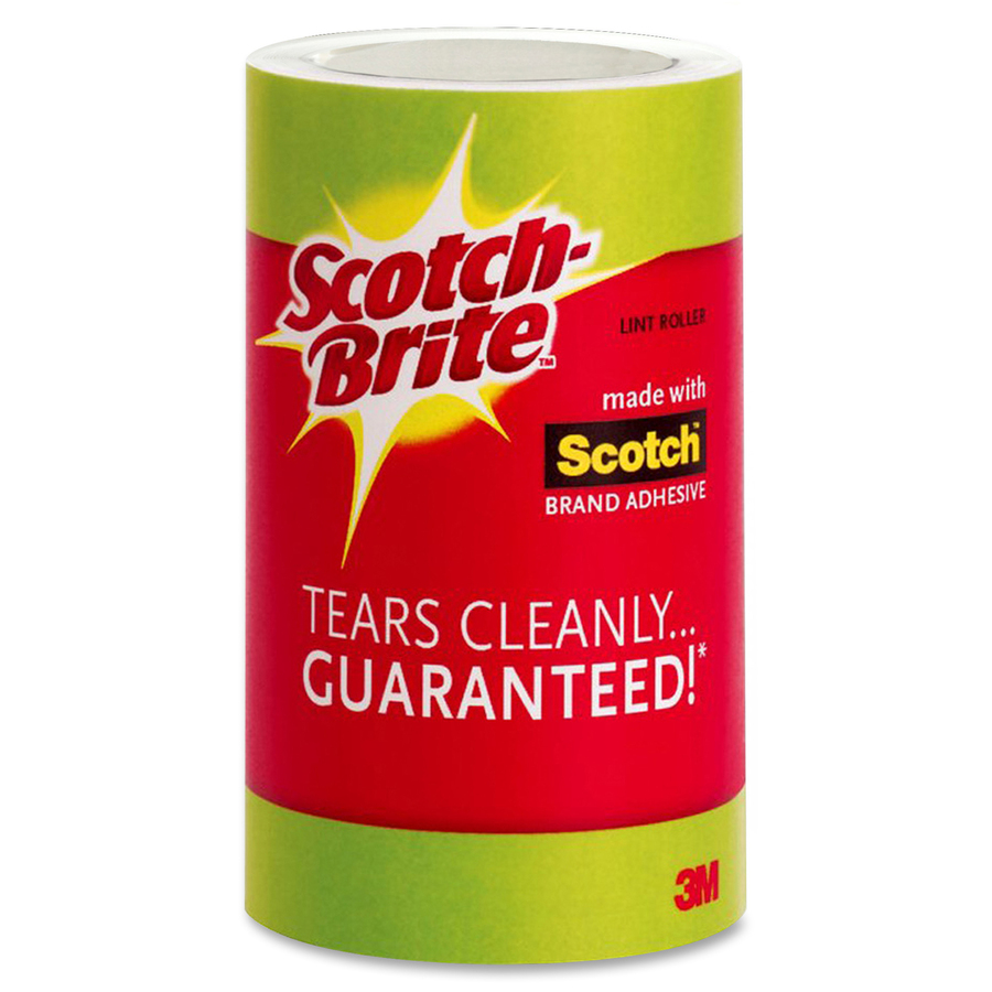 ScotchBrite Brite Lint Roller Sheets Refill PayLESS Office Products