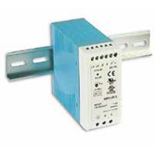 Lantronix 25130 48VDC 39.8W DIN rail mounted power supply