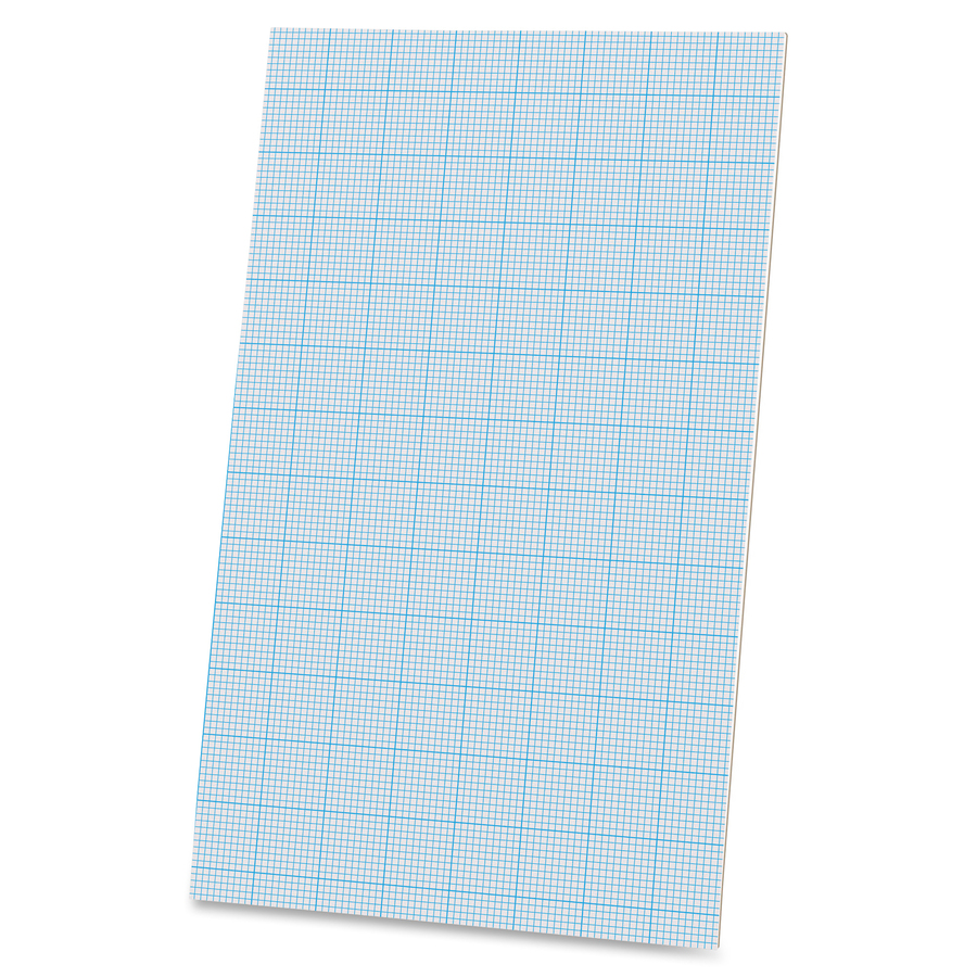 Ampad Graph Pad 50 Sheets Both Side Ruling Surface 15 lb Basis Weight  Tabloid 11 x 17 White Paper Chipboard Backing Smudge Resistant 1 Pad -  Office Depot