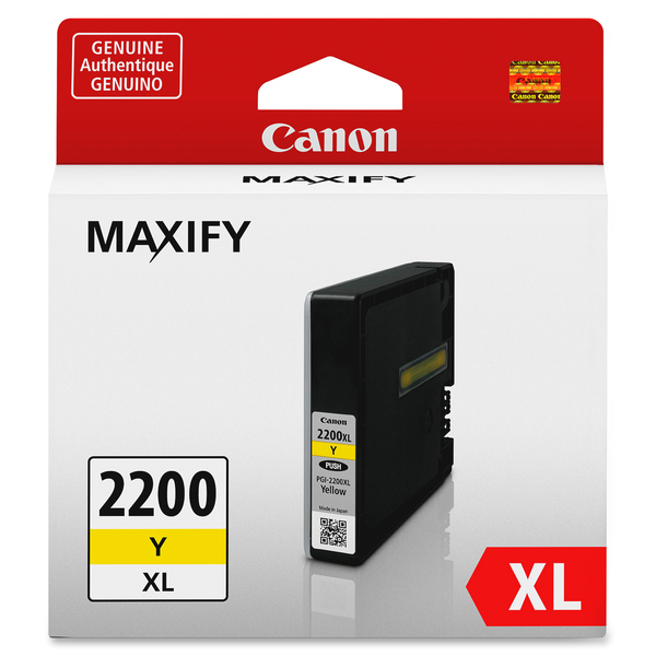 CANON PGI-2200 XL Yellow Ink Cartridge