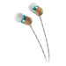 House of Marley Smile Jamaica In-Ear Headphones (In-Line Remote and Mic, Mint)