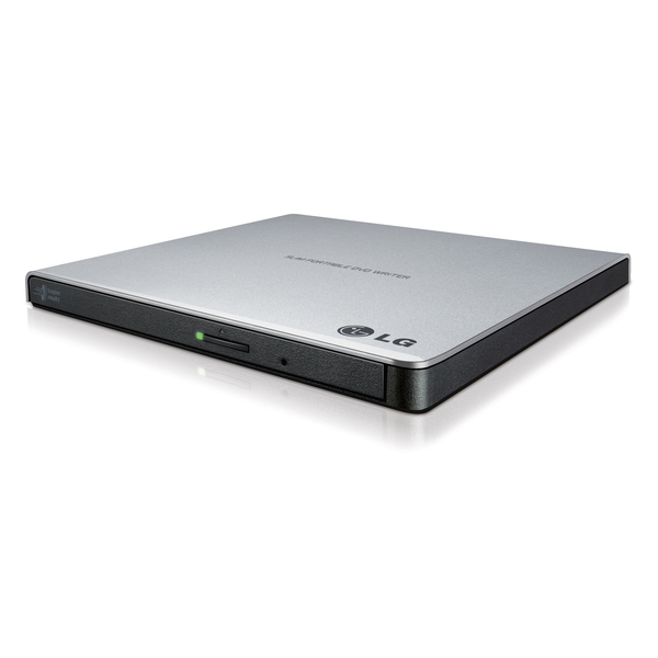 LG Storage GP65NS60 External Slim DVDRW, 8X DVD, 24X CD, Retail
