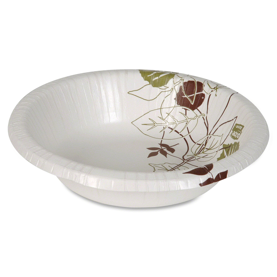 Dixie White Pathways Heavyweight Paper Bowls - 500 Pieces