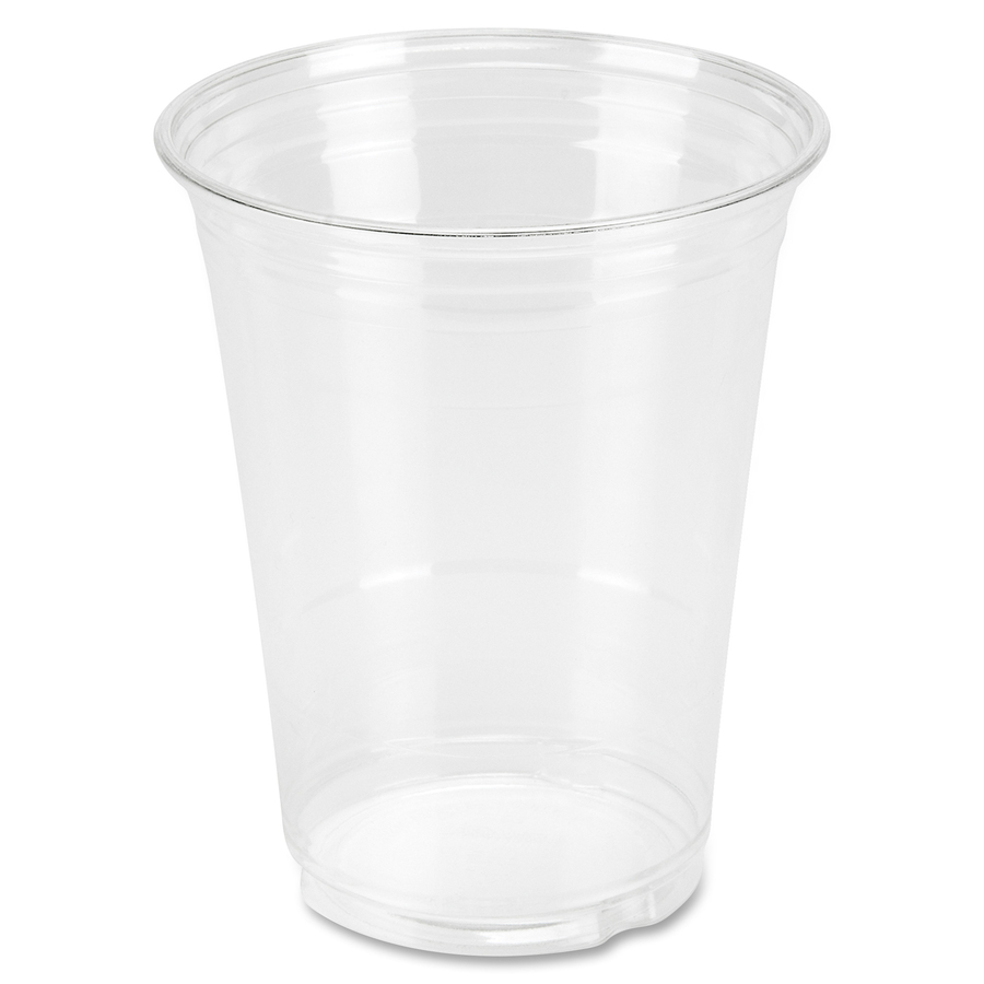 Genuine Joe Clear Plastic Cups - 16 fl oz - 25 / Pack - Clear - Plastic
