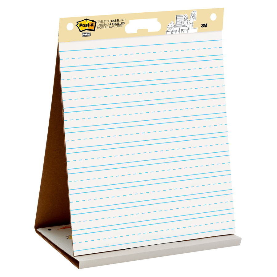 Business Source 25x30 Lined Self-Stick Easel Pads