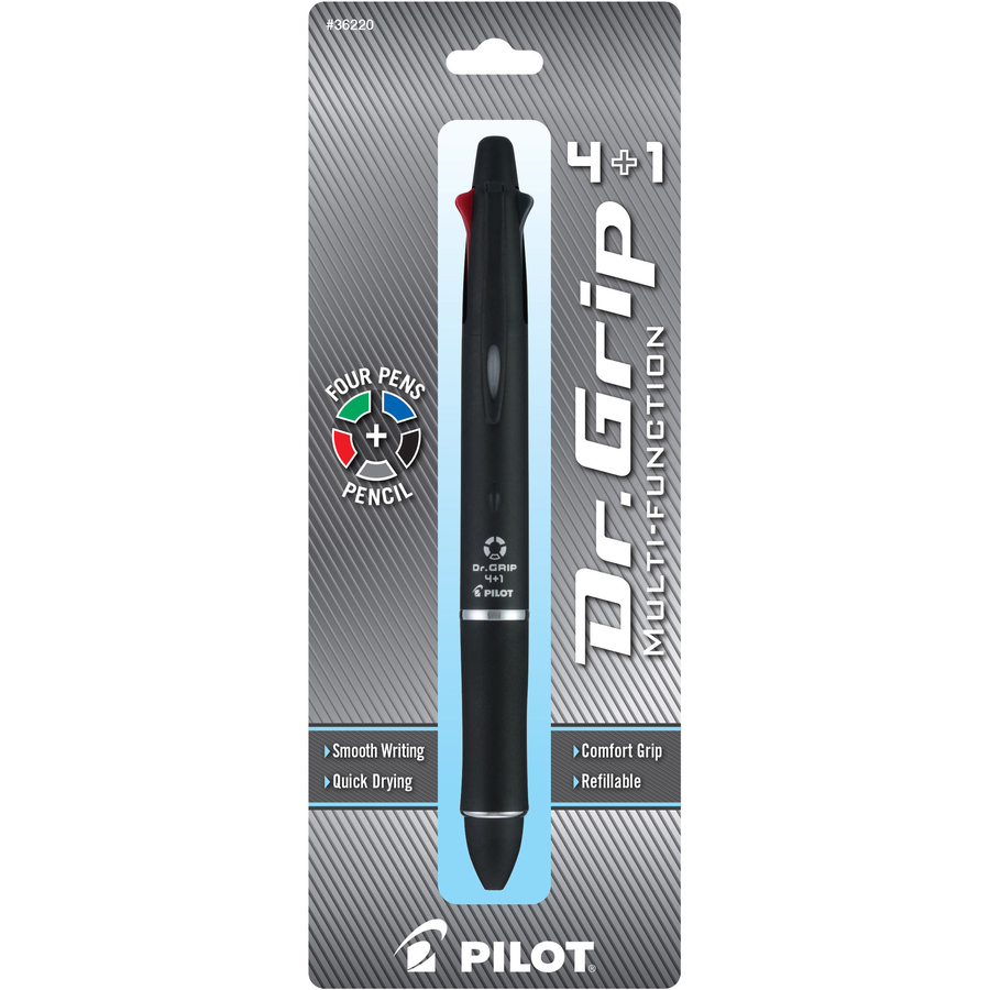 Pilot Dr Grip 4 1 Multifunction Ballpoint Pen and Pencil White Barrel Pil36222 for sale online 