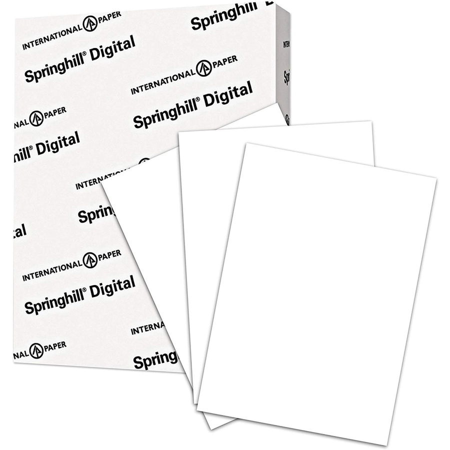 Springhill 8.5 x 14 67 Opaque Colors Cardstock 250 Sheets/Pkg. Ivory