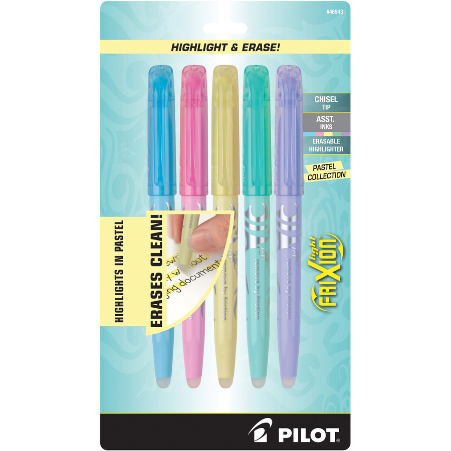 Pilot Frixion Clicker Erasable Pen with Pink, Purple and Turquoise