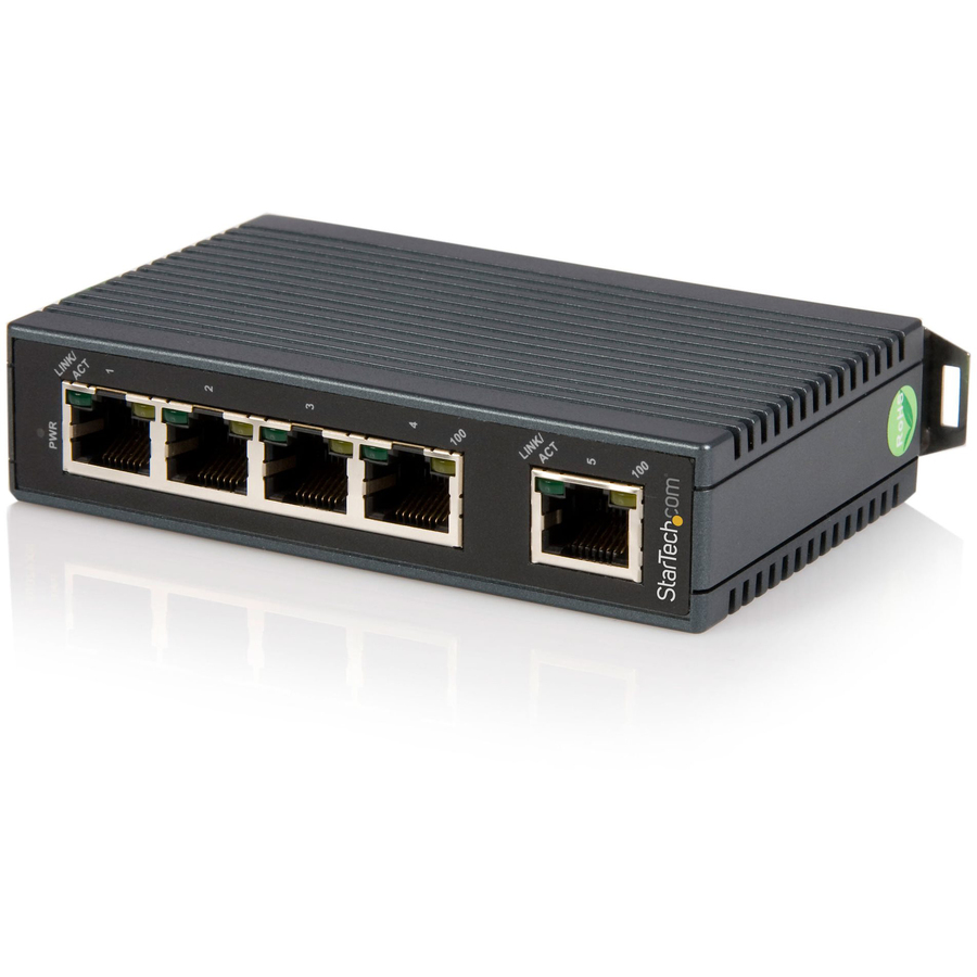 StarTech.com Industrial 8 Port Gigabit PoE Switch - 30W - Power Over  Ethernet GbE PoE+ Network IP-30