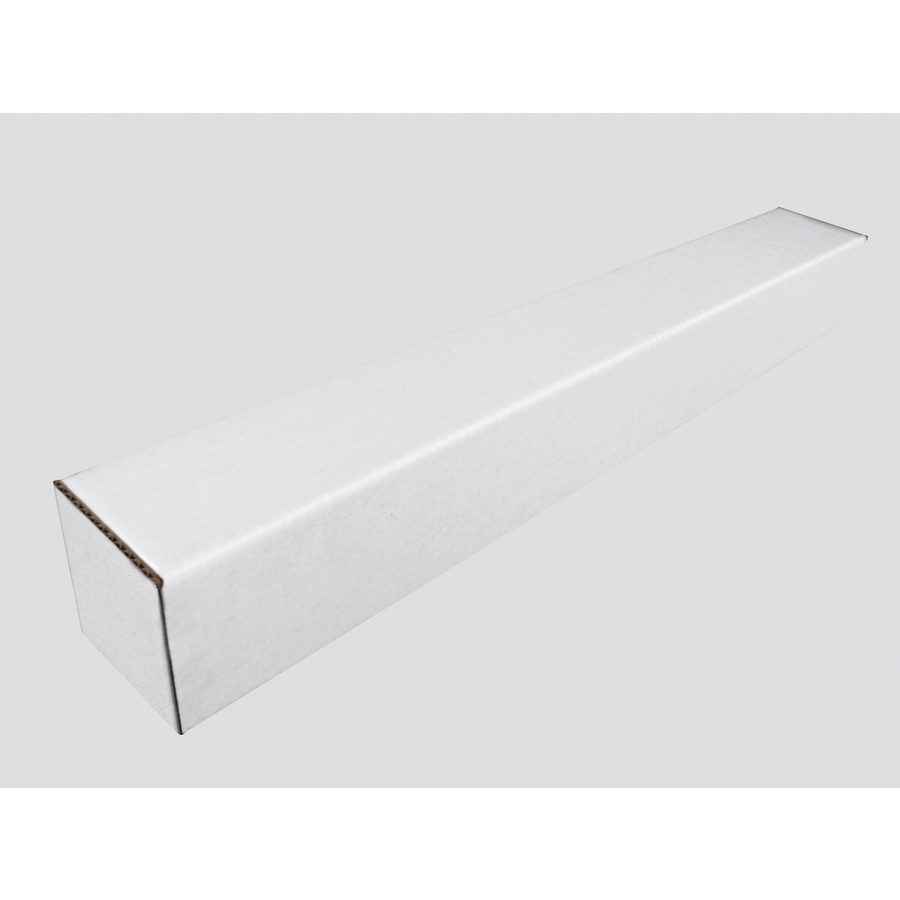 Spicers - Tube d'envoie carr&eacute;, blanc, 3 po x 3 po x 25 po, emb. de 10