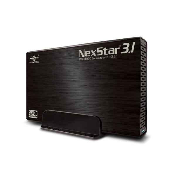 Vantec NexStar 3.1 (NST-370A31-BK) 3.5" SATA 6Gb/s to USB 3.1 Gen II Type-A HDD Enclosure