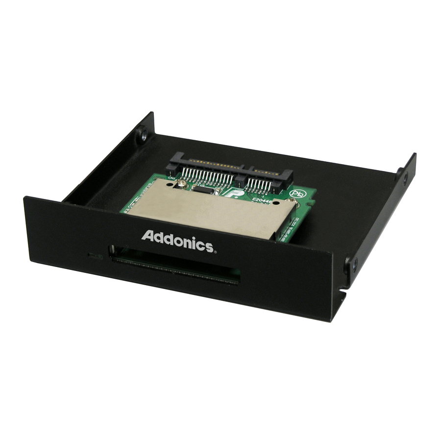Addonics ADSACFASTB Flash Reader ADSACFASTB: FlashCard Readers - COLAMCO
