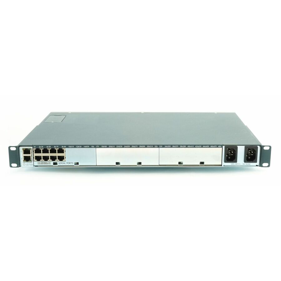 Lantronix SLC 8000 8-port advanced console manager with dual AC power supply
